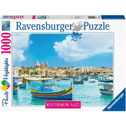 Puzzle Ravensburger de 1000 piese -Mediterranean Malta