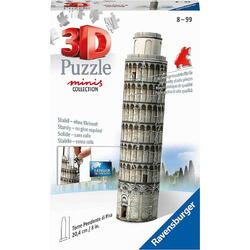 Puzzle 3D Ravensburger Minis - Turnul din Pisa, 54 piese