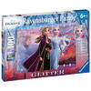 Puzzle Ravensburger - Disney Frozen II, Elsa si Anna, 100 piese