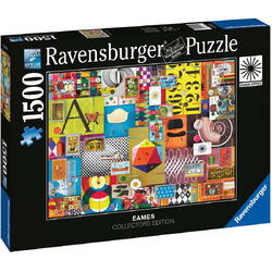 Puzzle Ravensburger - Eames House of Cards, 1500 piese
