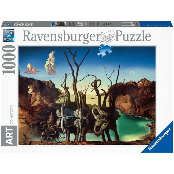 Puzzle Ravensburger - Salvador Dali, 1000 piese