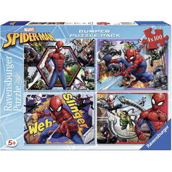 Puzzle Ravensburger - Spider-Man, 4x100 piese