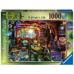 Puzzle Ravensburger - Viata de pirat, 1000 piese