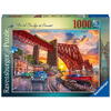 Ravensburger 1000 de piese Sunset Behind the Bridge Puzzle