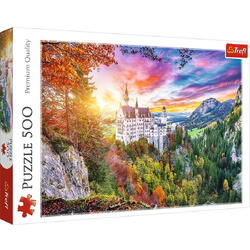 Puzzle Trefl, Castelul Neuschwanstein, 500 piese