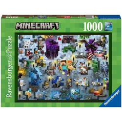 Puzzle Ravensburger - Provocarea Minecraft, 1000 piese