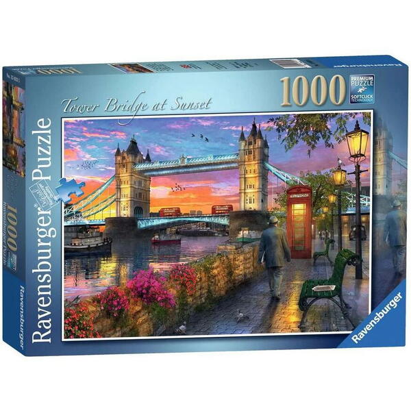 Puzzle Ravensburger - Tower Bridge, 1000 piese