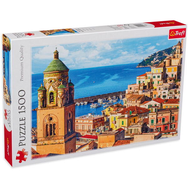 Puzzle Trefl din 1500 de piese - Amalfi, Italia