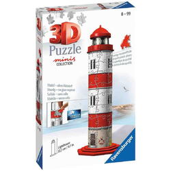 Puzzle 3D Ravensburger Minis - Lighthouse, 54 piese