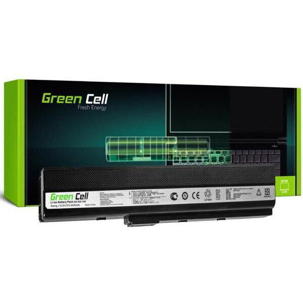 Baterie Laptop Green Cell A32-K52 pentru Asus K52F/K52J/K52N/K42F/B53/N82, Li-Ion 6 celule