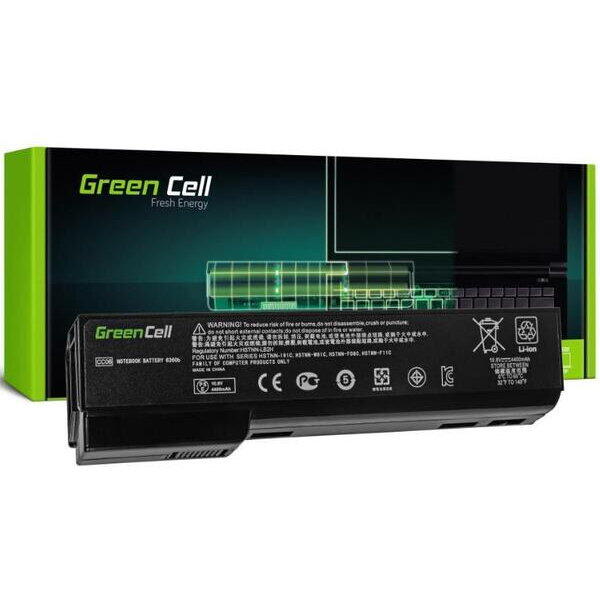 Baterie Laptop Green Cell pentru HP EliteBook 8460p/ProBook 6360b/6460b, Li-Ion 6 celule