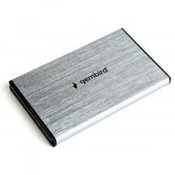 Carcasa HDD / SSD Gembird 2.5, USB 3.1, 2.5 inch, Argintiu