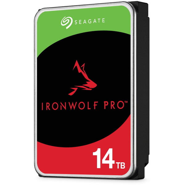 HDD Seagate IronWolf PRO 14TB, NAS, 7200rpm, 256MB cache, SATA-III, 3.5"