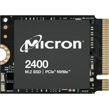 SSD Micron 2400, 512GB, M.2 2230, PCIe Gen 4.0 x4 NVMe
