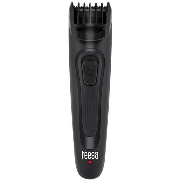 Aparat de tuns barba Teesa Hypercare T200 TSA0524, 9 setari lungime, Autonomie 45 min (Negru)