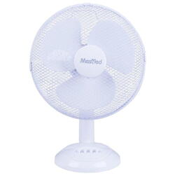 Ventilator de birou MM730, MesMed, Metal/Plastic, 3 viteze, 35 W, Alb