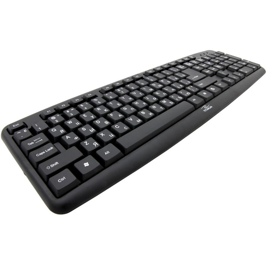 Titanum Tastatura Titanum Russian Font Tkr101, USB, Negru image9