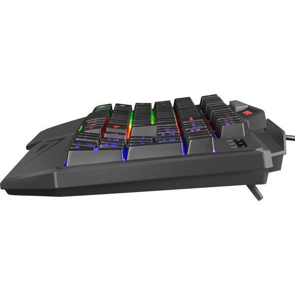 Tastatura Gaming Gaming Fury Skyraider, USB, iluminare multicolora, Negru