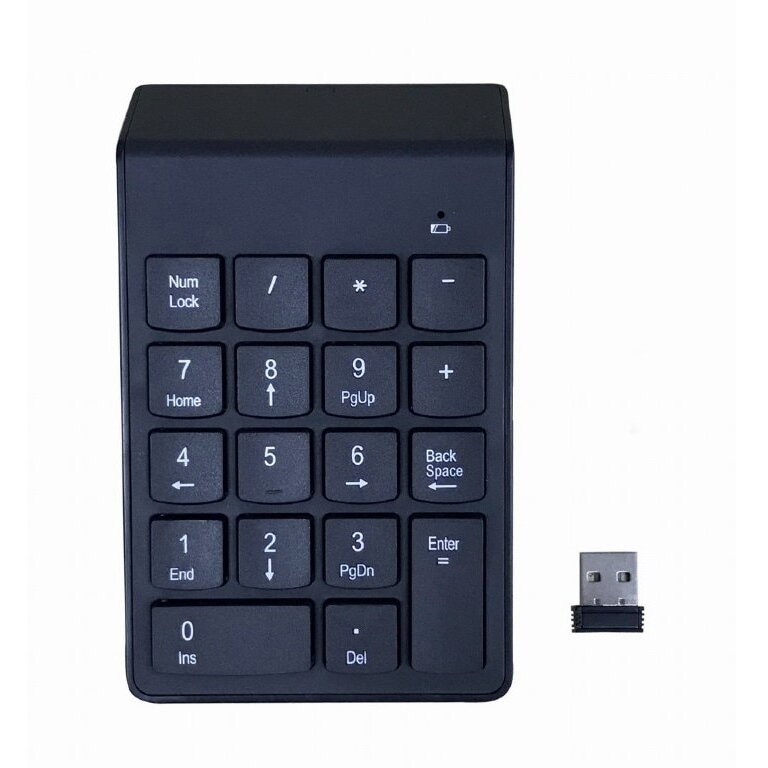 GEMBIRD Tastatura numerica wireless, Gembird, Negru image0