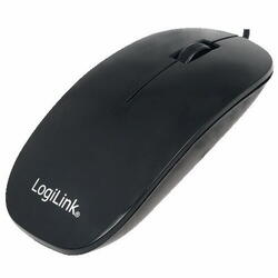 Mouse optic LogiLink ID0063, 1000 DPI, USB, Negru