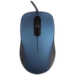 Mouse optic Modecom, USB, 1000 dpi, Albastru/Negru