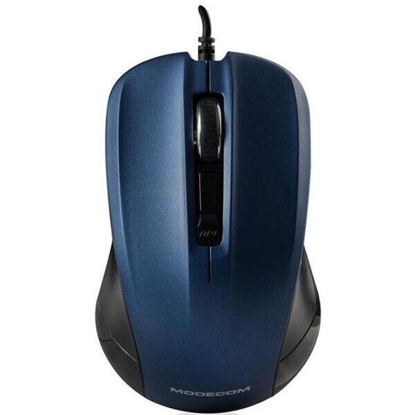 Mouse Optic Modecom MC-M9.1, 1600 DPI, USB, Albastru