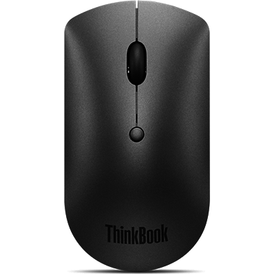 Mouse Wireless Lenovo ThinkBook Silent, Bluetooth 5.0, Gri