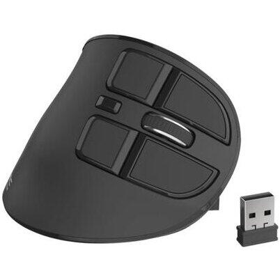 Mouse wireless Natec Euphonie, 2400 DPI, USB/Bluetooth, Negru