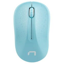 Mouse Wireless Natec NMY-1651, Toucan, Albastru-alb