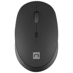 Mouse fara fir, Natec, Bluetooth, USB 2.0, 1600 DPI, Negru