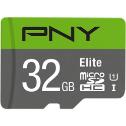 Card memorie PNY MicroSDHC Elite, 32GB P-SDU32GU185GW-GE