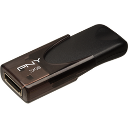 Memorie USB Pny Flash Attache 4, 32GB, USB 2.0, Slide