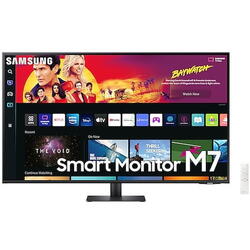 Monitor smart Samsung M7 S43BM700UP, 43" 4K UHD, 60Hz 4ms, HDMI, USB-C, HDCP, WiFi, Tizen OS
