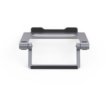 Stand pentru laptop, I-TEC, 15.6", 27x24x4 cm, Metal, Argintiu/Negru