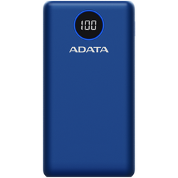 Acumulator extern ADATA AP20000QCD-DGT-CDB, 20000mAh, Quick Charge 3.0 + PD 18W, USB, Albastru