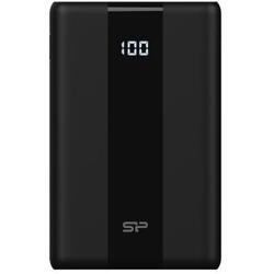 Baterie portabila Silicon Power QP55, 10000mAh, 1x USB, 1x USB-C, 1x Lightning, Negru