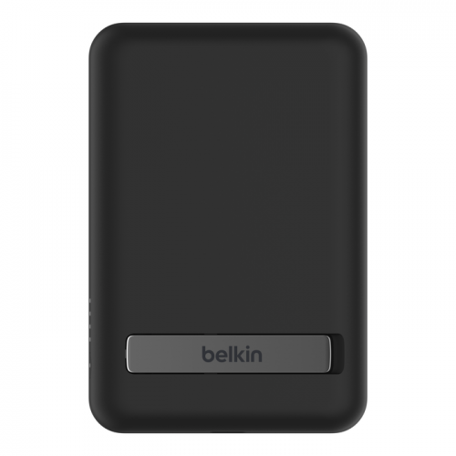 Baterie portabila Belkin Boost Charge Magnetic Wireless, 1x USB-C, 5000mAh, Negru
