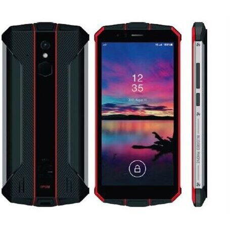 Telefon mobil Maxcom MS507, Dual sim, IP68,  5”, Quad Core, Android, Negru