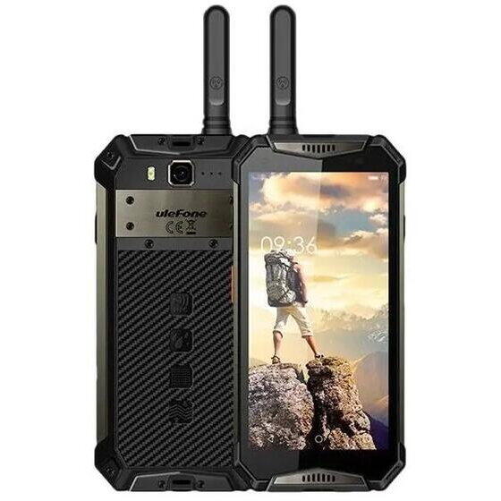 Telefon Mobil Ulefone Armor 20WT, Procesor MediaTek MT6789, IPS 5.65", 12GB RAM, 256GB Flash, Camera 50 MP, Wi-Fi, 4G, Dual Sim, Android, Negru