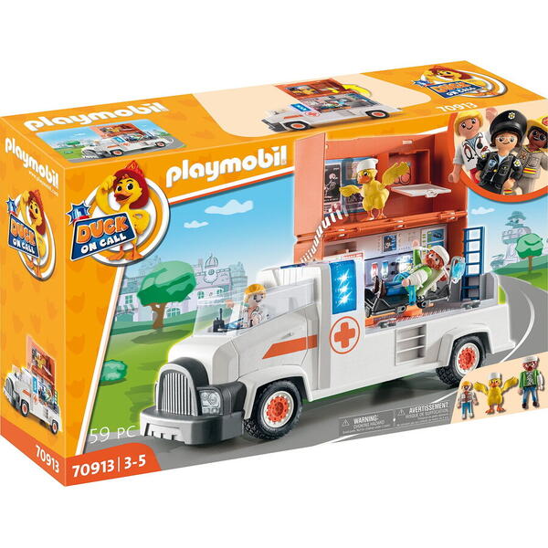Playmobil Duck On Call - Camion de salvare