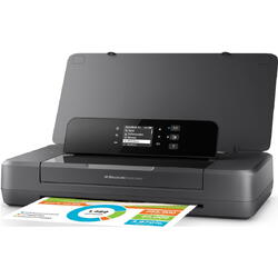 Imprimanta color portabila HP OfficeJet 200, Wireless, A4, Negru