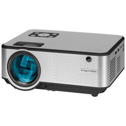 Videoproiector LED Home V-LED50 Kruger&Matz, Wi-Fi, Argintiu