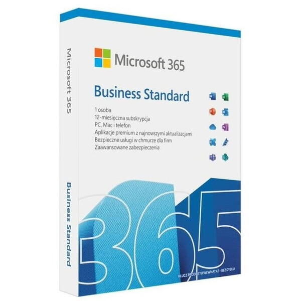 Microsoft Licenta M365 Business Standard, Win/Mac, 1 an