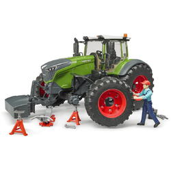 Tractor Fendt 1050 Vario cu figurina mecanic, Bruder 04041