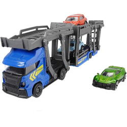 Set Dickie Toys Transporter 3 Masinute, Albastru