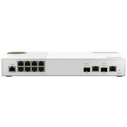 QNAP QSW-M2108-2C switch-uri Gestionate L2 2.5G Ethernet (100/1000/2500) Gri, Alb