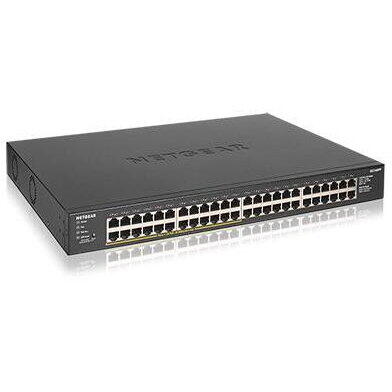 Switch Netgear GS348PP-100EUS, 48 porturi, PoE+