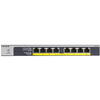 NETGEAR GS108LP Fara management Gigabit Ethernet (10/100/1000) Power over Ethernet (PoE) Suport 1U