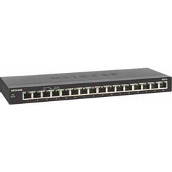 Switch Netgear GS316EP-100PES, 16 porturi