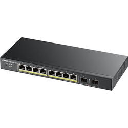 Switch ZyXEL GS1100-10HP, 10 x 10/100/1000 Mbps, Gigabit Ethernet, PoE, Rackmount
